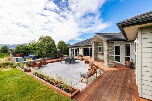 Erkély/terasz, Relaxing Rural Retreat - Stargaze or Soak Up the Sun in Luggate