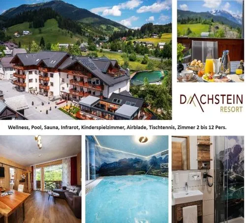 Wellness- und Familienhotel Garni Dachsteinresort in Russbach am Pass Gschütt, Österreich