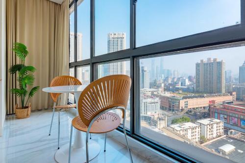 Balcony/terrace, Shanghai Serviced Apartments near Shanghai First People's Hospital