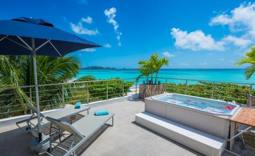 Erkély/terasz, Acajou Beach Resort in Seychelles szigetek