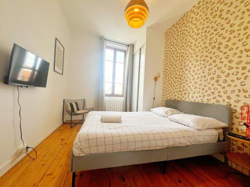 Foxy - studio 2 Personnes - check in h24 - wifi - Location saisonnière - Villeurbanne