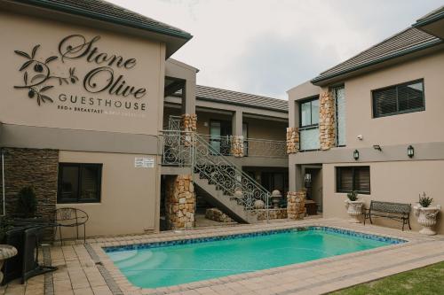 Exterior view, Stone Olive Guesthouse in Jeffreys Bay