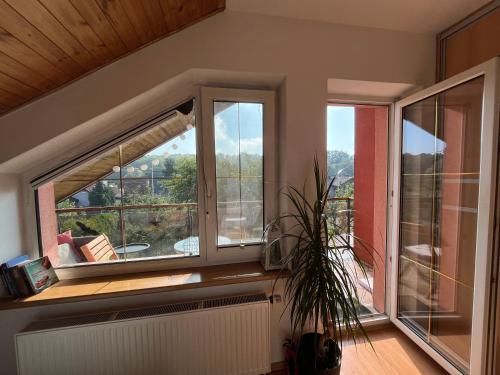 Podkrovni apartman s balkonem in Radvanice a Bartovice
