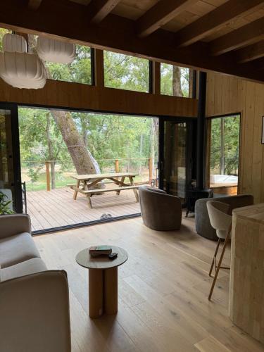 Ecolodge de la Palombiere in Saint-Clar