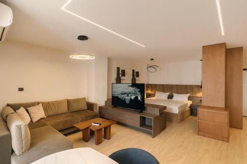 Modern Open Space Apartment near City Center, Тирана