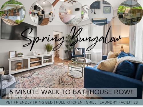 Spring Bungalow - A cozy getaway in downtown Hot Springs! in Hot Springs, Vereinigte Staaten von Amerika
