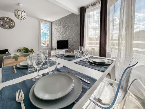 Proche Paris et Disneyland T2 calme avec Terrasse in Ноазиел