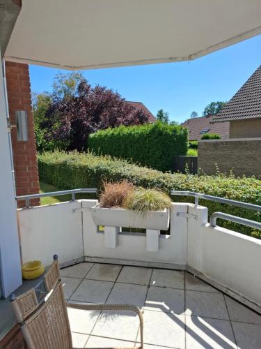陽台/露台, Großzügiges Erdgeschoßapartment mit Balkon und eigenen kostenlosen Parkplatz (Großzugiges Erdgeschoßapartment mit Balkon und eigenen kostenlosen Parkplatz) in 赫弗爾霍夫