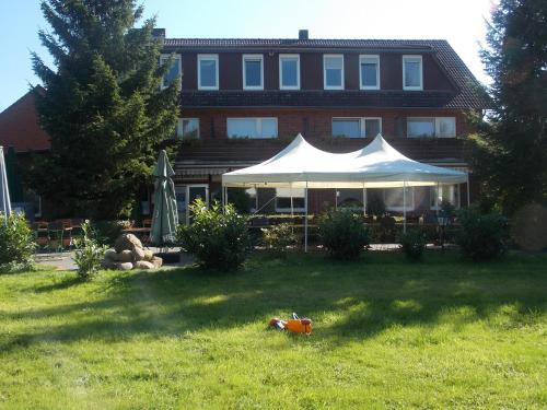 Rõdu/terrass, Landgasthof Allerparadies in Langlingen