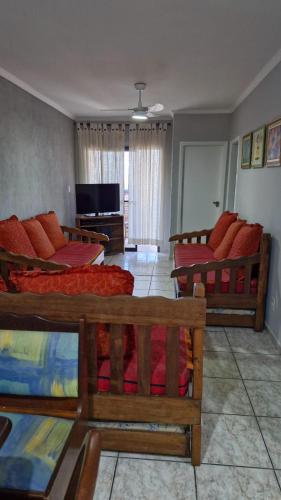 Apartamento na Praia grande - vila tupi in วีลาตูปี