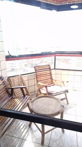 Apartamento na Praia grande - vila tupi in วีลาตูปี