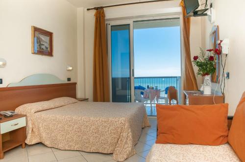 Camera doppia o twin, vista sul mare