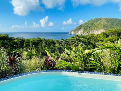 Vaade, villa La Poudrière (villa La Poudriere) in Deshaies