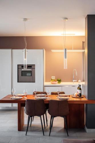 virtuve, Luxury Villa Daisy in Monte Porzio