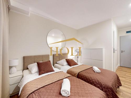 1 double bed