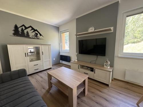 Iekārtas, Apartmán Rusava (Apartman Rusava) in Rusava