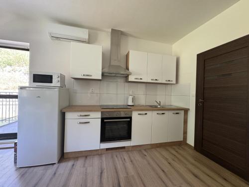 virtuve, Apartmán Rusava (Apartman Rusava) in Rusava