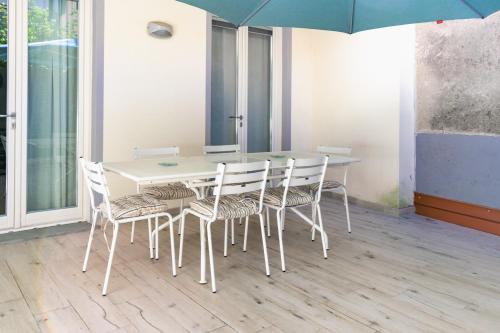 Balkon/teras, Casa Eden in Iseo