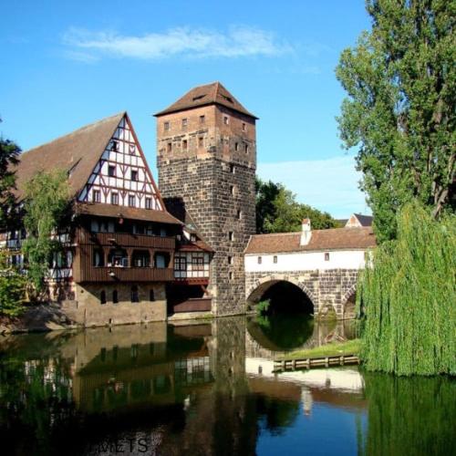 City apartment with private parking, Nuremberg