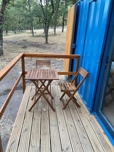 Balkons/terase, El Roble Glamping - Cabaña Container - Pet Friendly (El Roble Glamping - Cabana Container - Pet Friendly) in Lagunilla