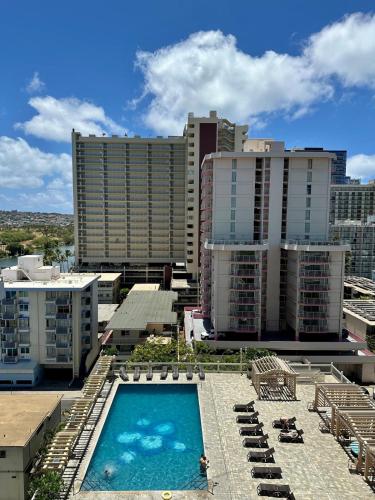 NEW Studio with 2 Queen Beds in Waikiki, Honolulu (zdjęcie 10)