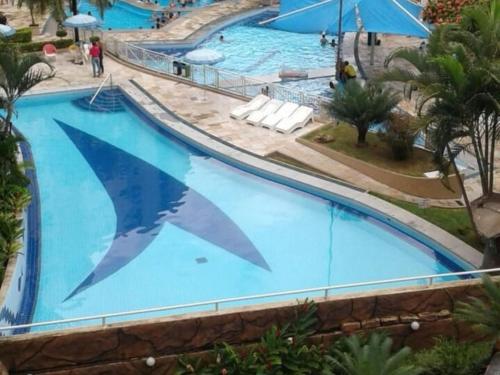 Apartamento completo com vista privilegiada para as piscinas thermais do Ecologic Park! in Bandeirantes