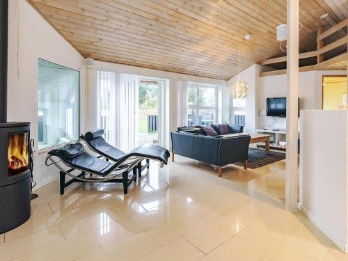 設施, person holiday home in Hjorring in 約靈