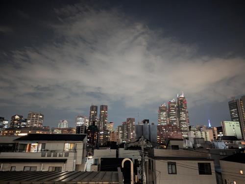 東京 A nostalgic Japanese atmosphere in Shibuya 4つ星 シングルルーム 眺望
