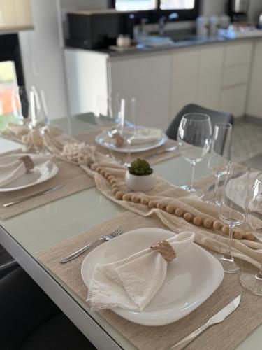 주방, Apart Nuevo Constitucion 2 B Frente al Mar in 바리오 콘스티투시온