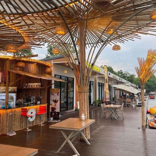 Restaurante, Romantic Resort MuangFuang in Muang Fuong