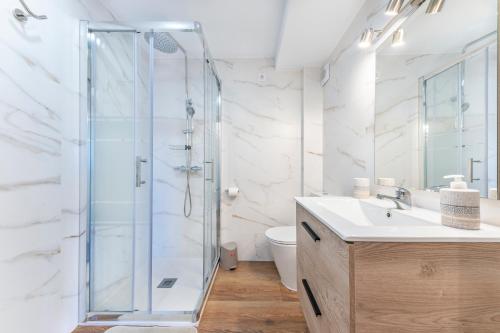 浴室, Apartamento Playa y Sol in 卡爾佩城中心