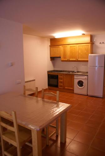 Konyha, Apartamentos Casa Masover in Alp