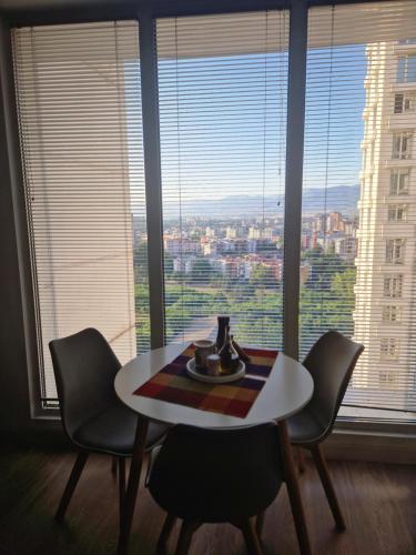 Modern, fully equiped condo with great view in luxurious complex, Skopje (fotografie 6)