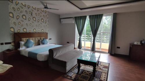 1 double bed