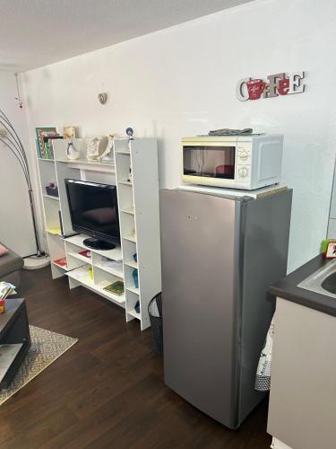 廚房, Le Nid Alsacien - Appartement cosy & lumineux à 10min de Colmar (Le Nid Alsacien - Appartement cosy & lumineux a 10min de Colmar) in 奧爾布爾維爾