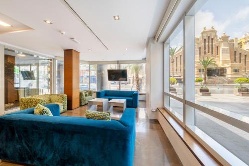 大堂, 佑洛斯塔斯路岑特姆酒店 (Eurostars Lucentum Hotel) in 阿利坎特