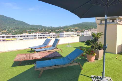 Duplex avec roof top et vue à 360