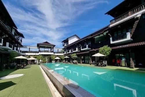 Exterior view, Villa D'Acqua Homestay in Masjid Tanah