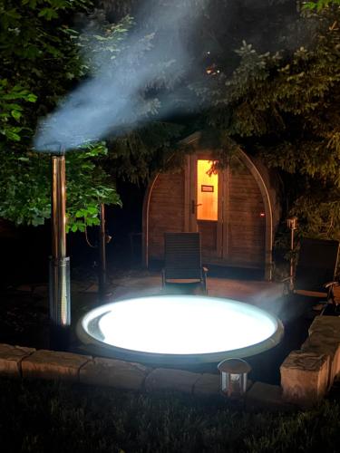 Großes Wellnesshaus Morgengau Sauna, Wirlpool, Infrarot & Garten im Thüringer Wald in Rotterode, Deutschland