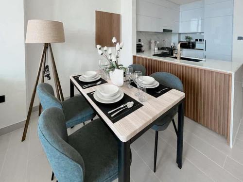 Modern 1BR Apt in Binghatti Gardenia with Pool & Gym! near Jumeirah Village Circle