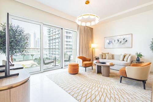 Elegant 2BR, Grand Bleu, Coastal Elegance, Dubaj