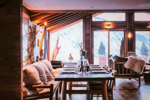 Le Chalet St Martin 10 pers, 5 chambres, avec sauna, piscine in Villarencel