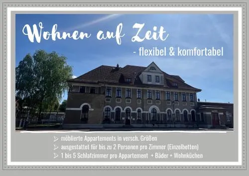 Alter Bahnhof Schwaan - Monteurswohnungen in Schwaan, Deutschland