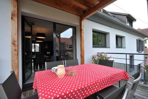 陽台/露台, Gites Les Terrasses du Wineck in 卡松德