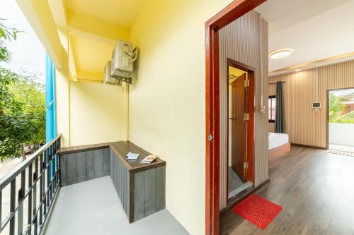 Balcony/terrace, Peaceful Hotel in Vientiane