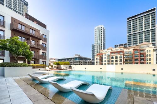 Contemporary 1Bedroom Escape in Eaton Place, Дубай (фото 4)