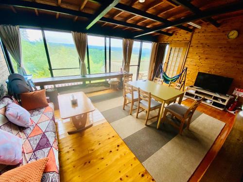 黒川温泉から車で10分、阿蘇一望の貸切サウナ&一棟貸切宿【Deepspot】