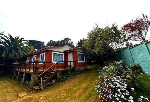 Casa en el Tabo 3 dormitorios 1 baño, Villa Cerrada, a 2 cuadras de la Playa Chepica