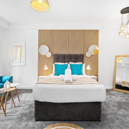Modern 2Bedroom Apartment - Internet Speed - City Center - Secured Parking Space 5BW, Birmingham (fotografie 10)