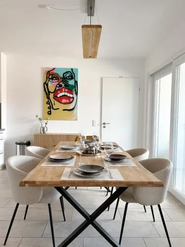 Ferienwohnung in Ahaus für 6 Gäste mit 2 Bädern und Loggia in Ahaus, Deutschland